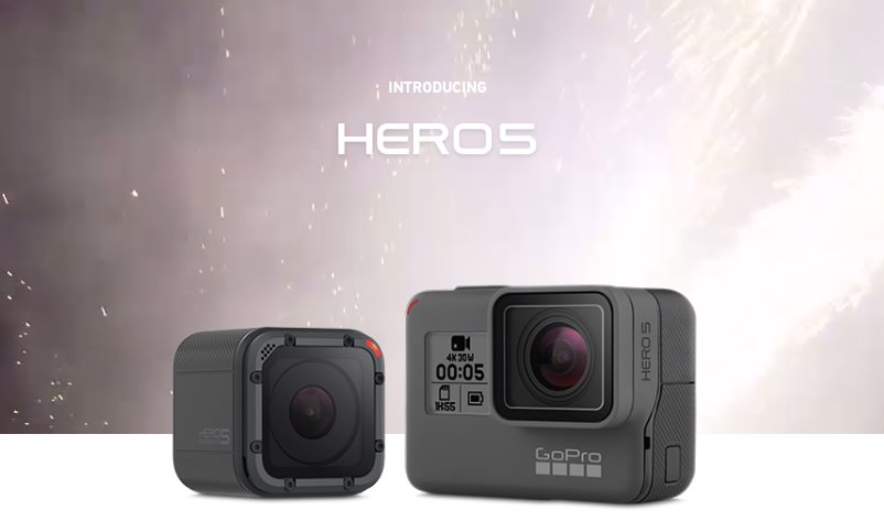 GoPro HERO 5 正式發表！Black 與Session 支援語音聲控、機身防水 